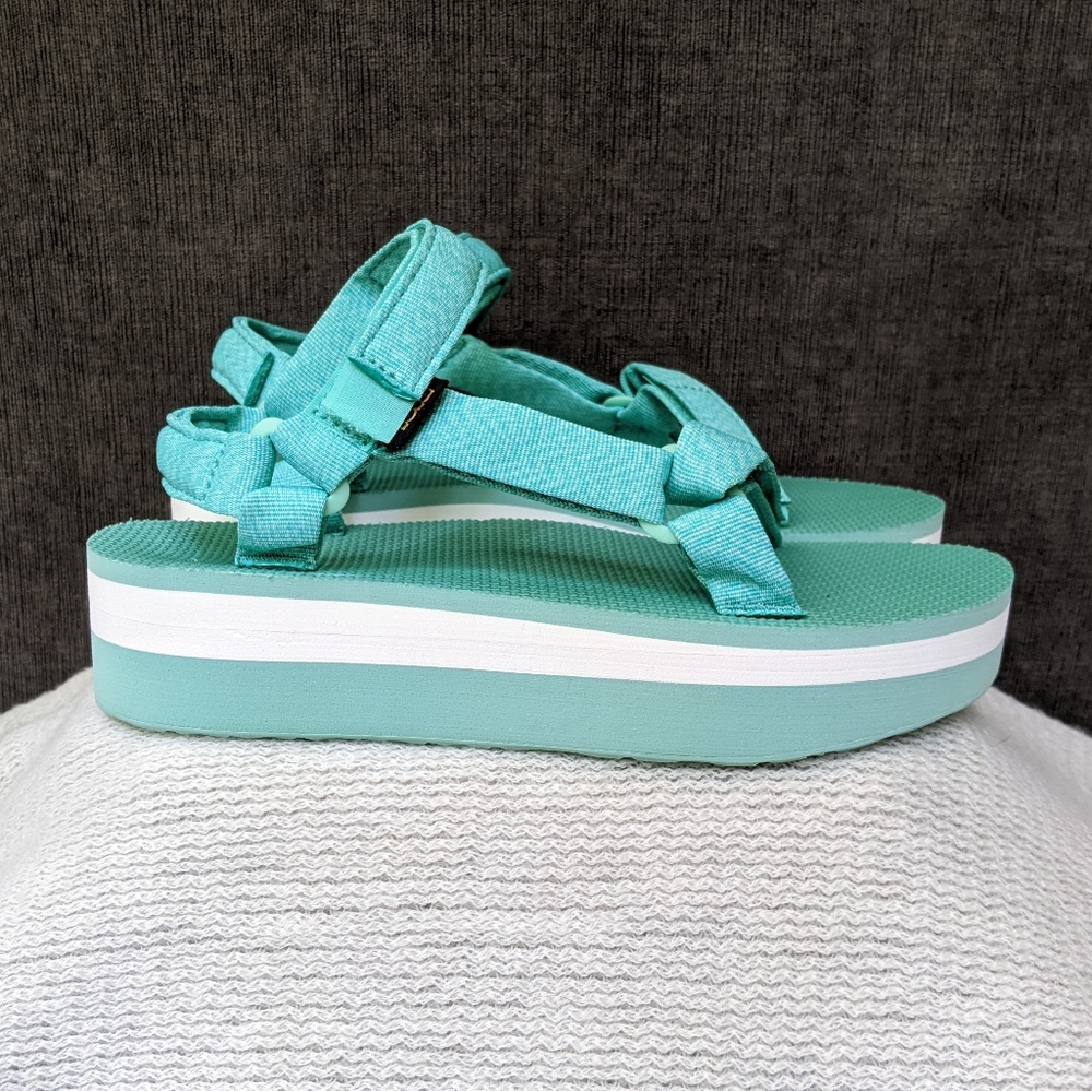 Teva Flatform Universal Sandals Teal